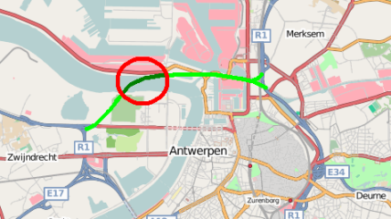 Gegidst bezoek aan de Oosterweel werf